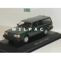 Volvo 245 240 GL Estate 1986 donkergroen MAXIchamps 1:43